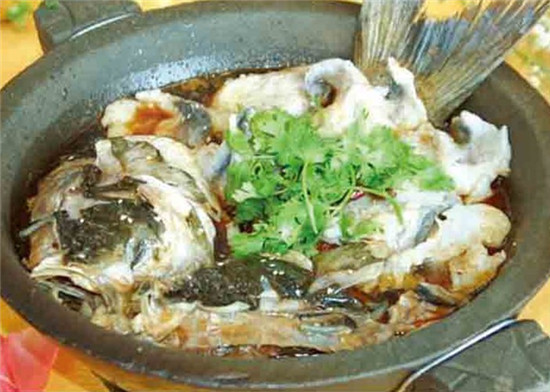 石锅鱼底汤